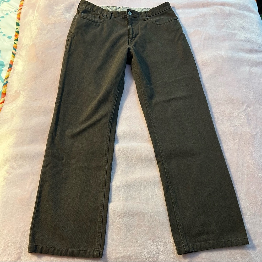Kenneth Cole New York brown pants size 34X32 straight casual fall